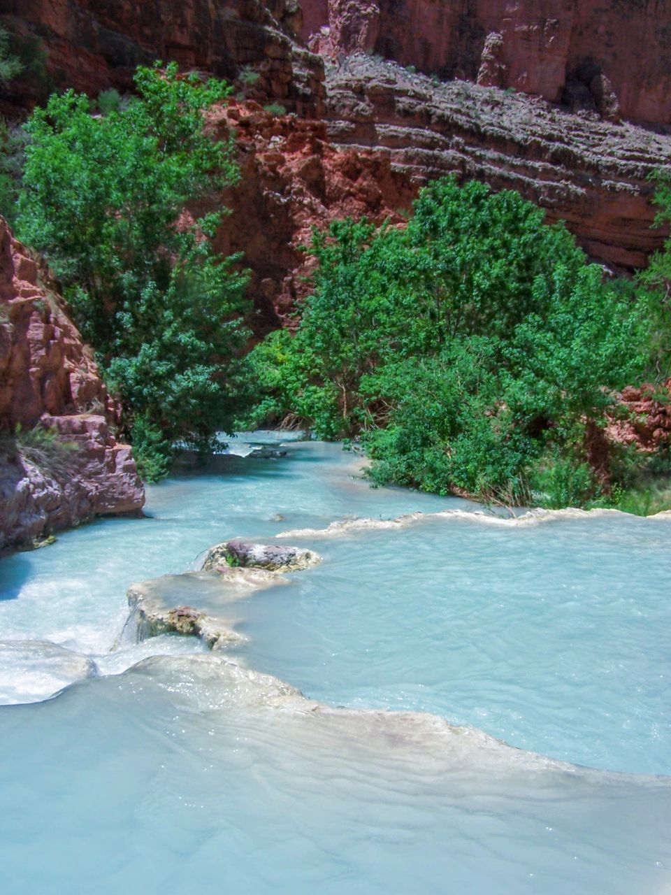 SCENIC VIEW OF WATERFALL