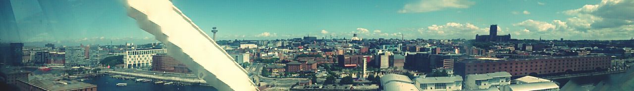 Aerial view of cityscape