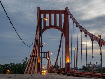 Low angle view of bridge