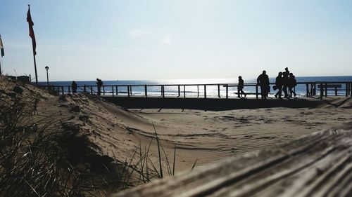 People on beach