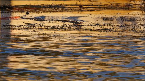 Full frame shot of rippled water