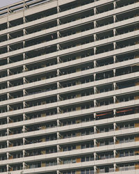 Full frame shot of apartment building