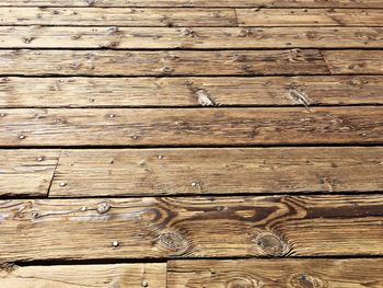 Full frame shot of wooden floor