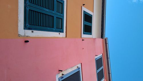 Low angle view of building against sky