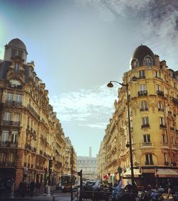 Buildings in city