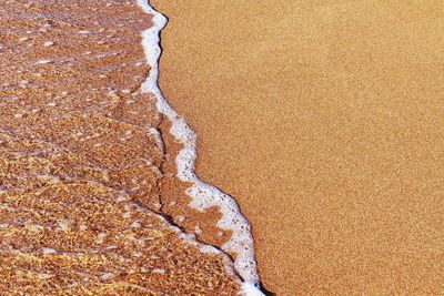 Full frame shot of rocks on beach