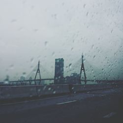 View of bridge against sky