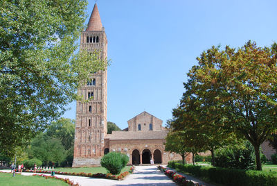 View of historic building against sky