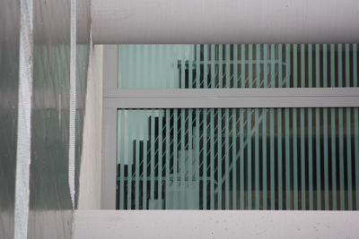 Close-up of window on building