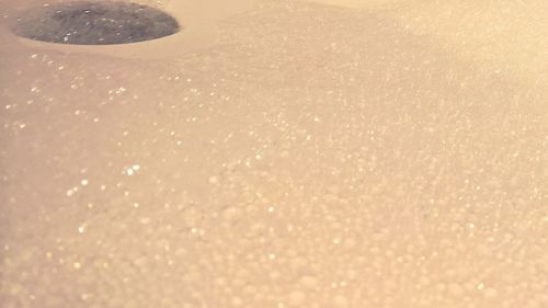 Full frame shot of sandy beach