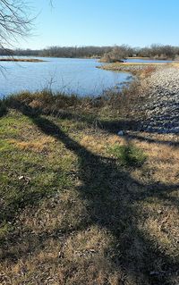 View of lake against sky