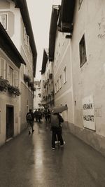 Man on street in city