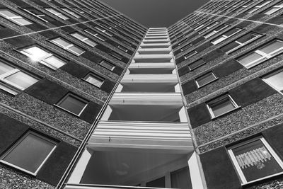 Low angle view of modern buildings