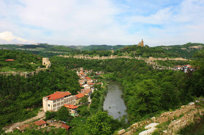 Tzarevetz, the castle in veliko turnovo, bulgaria.