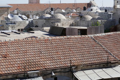 Rooftop jerusalem, israel