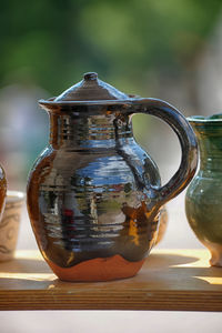 Close-up of drink on table