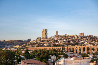 Cityscape against sky