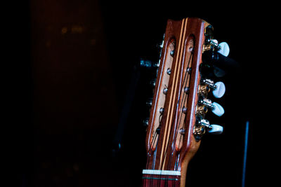 Close-up of guitar