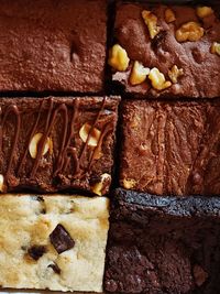 Close-up of chocolate cake