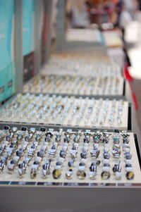 Close-up of computer keyboard