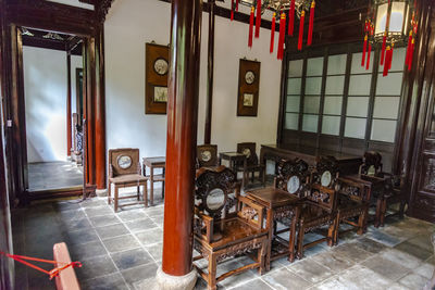 Interior of house