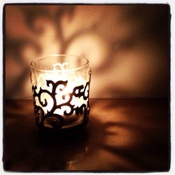 Close-up of object on table