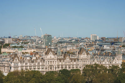 Buildings in city