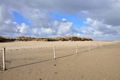 View of beach against sky