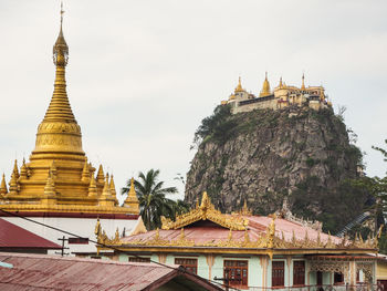 Temple against sky