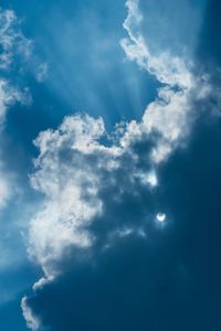 Low angle view of sky