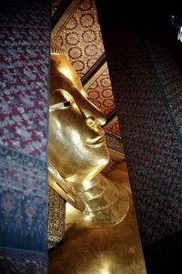 Statue of buddha in temple