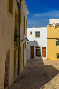 Houses against sky