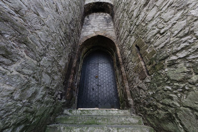 Low angle view of historical building