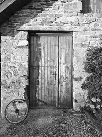 Entrance of old building