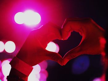 Close-up of human hand