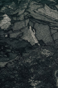 Full frame shot of rock on land