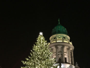 Low angle view of church