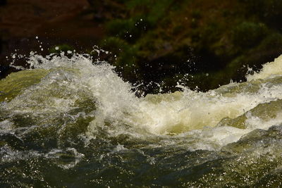 Close-up of splashing water