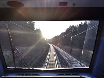 Road at sunset