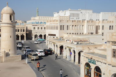 View of buildings in city