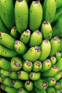 Full frame shot of bananas