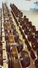 Close-up of objects on the wall