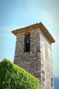 Low angle view of historical building against sky