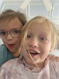 Close-up of young woman