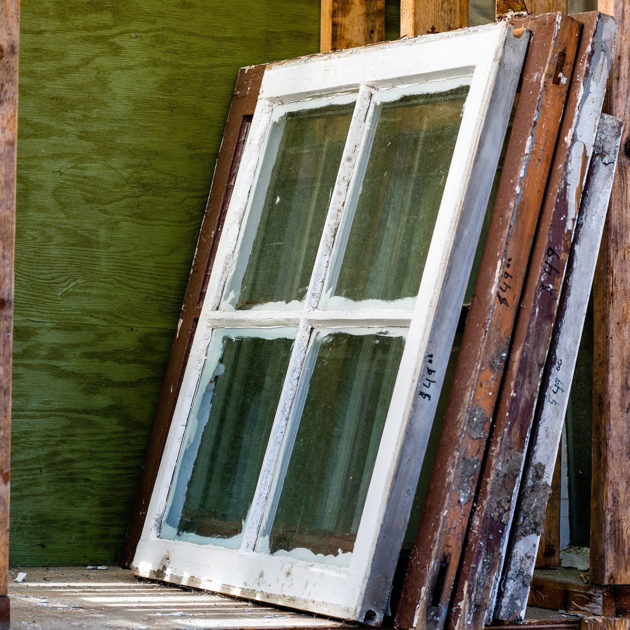 EXTERIOR OF ABANDONED HOUSE