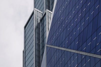 Low angle view of modern building