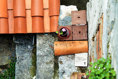 Close-up of pipe