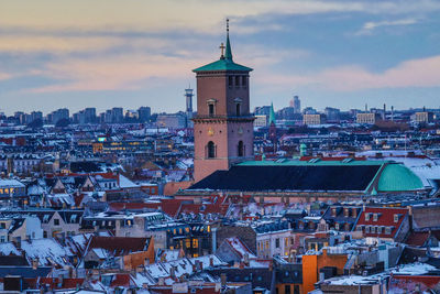 Cityscape against sky