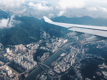 Aerial view of cityscape