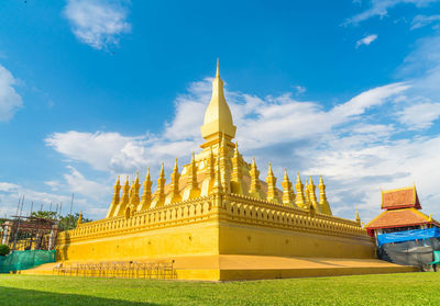 Traditional building against sky